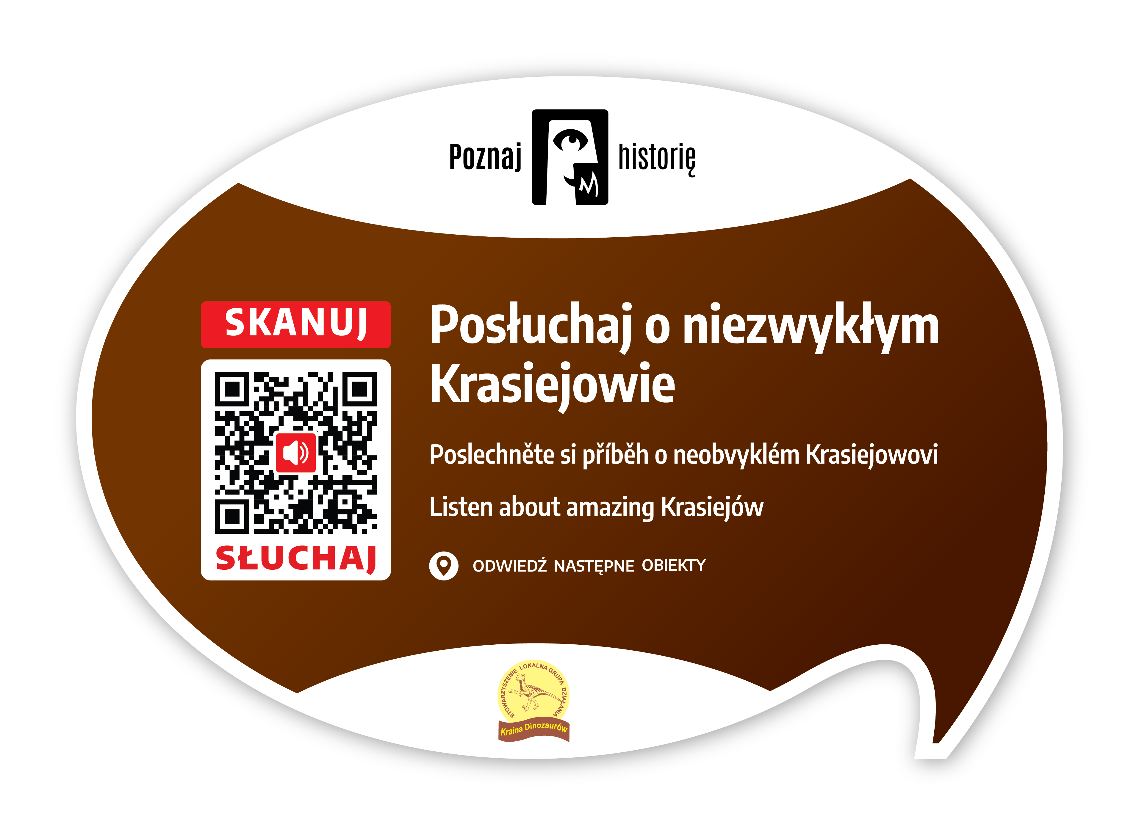 Tabliczka z QR kodem