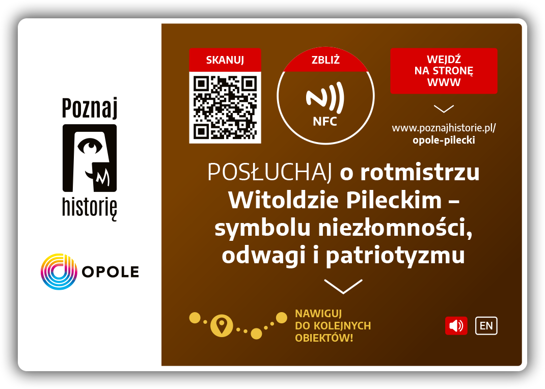 Tabliczka z QR kodem