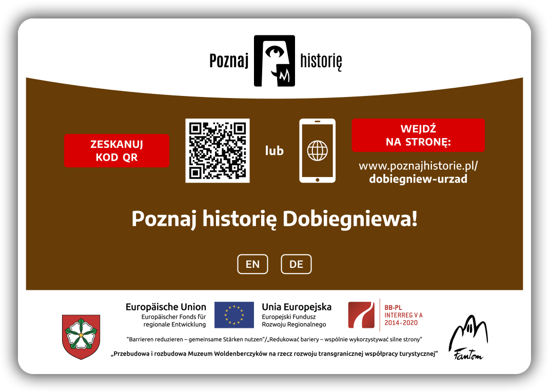 Tabliczka z QR kodem