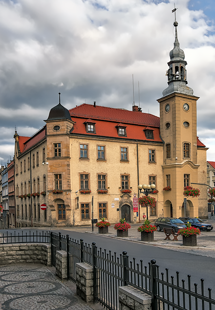 Town hall and market square