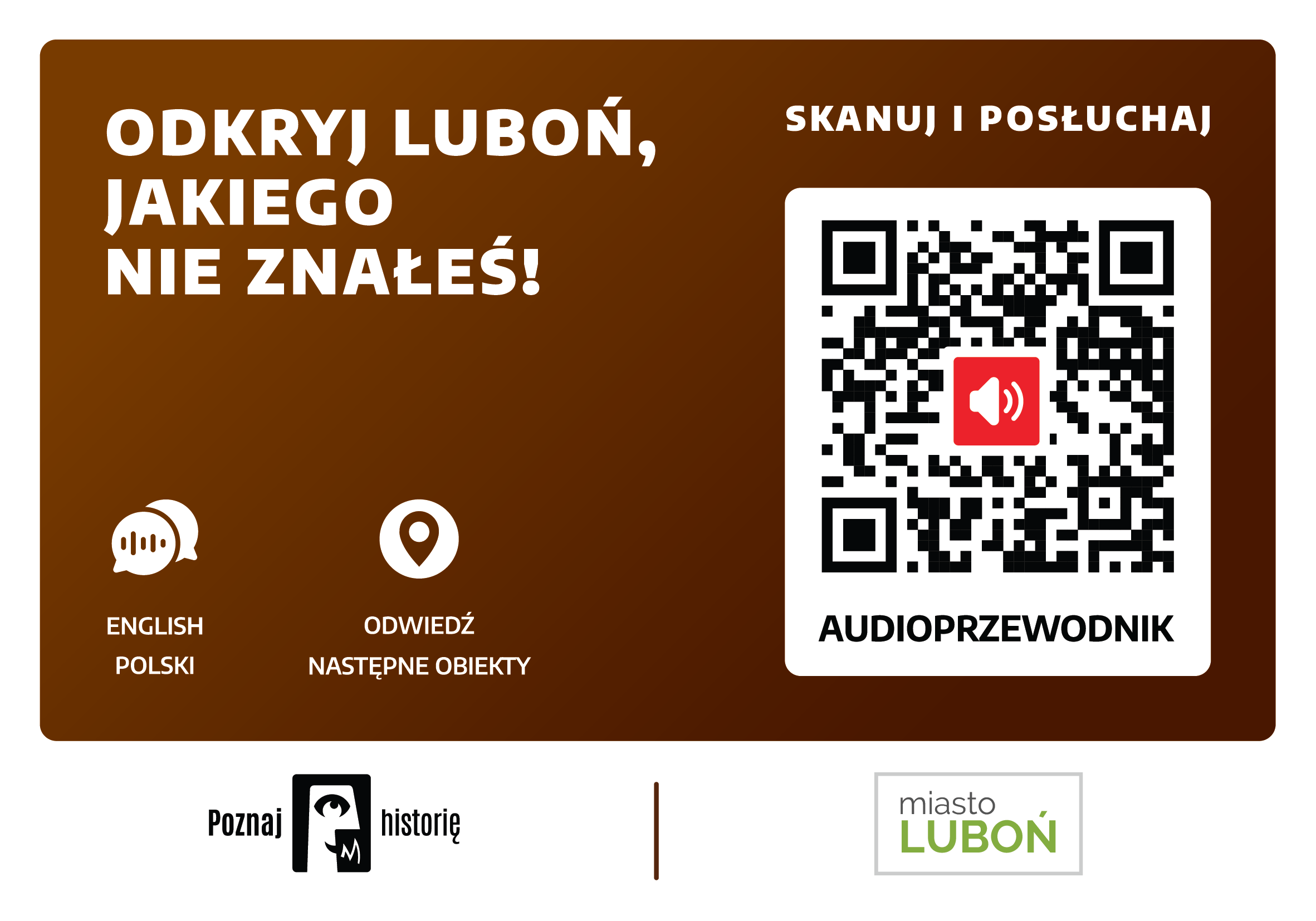 Tabliczka z QR kodem