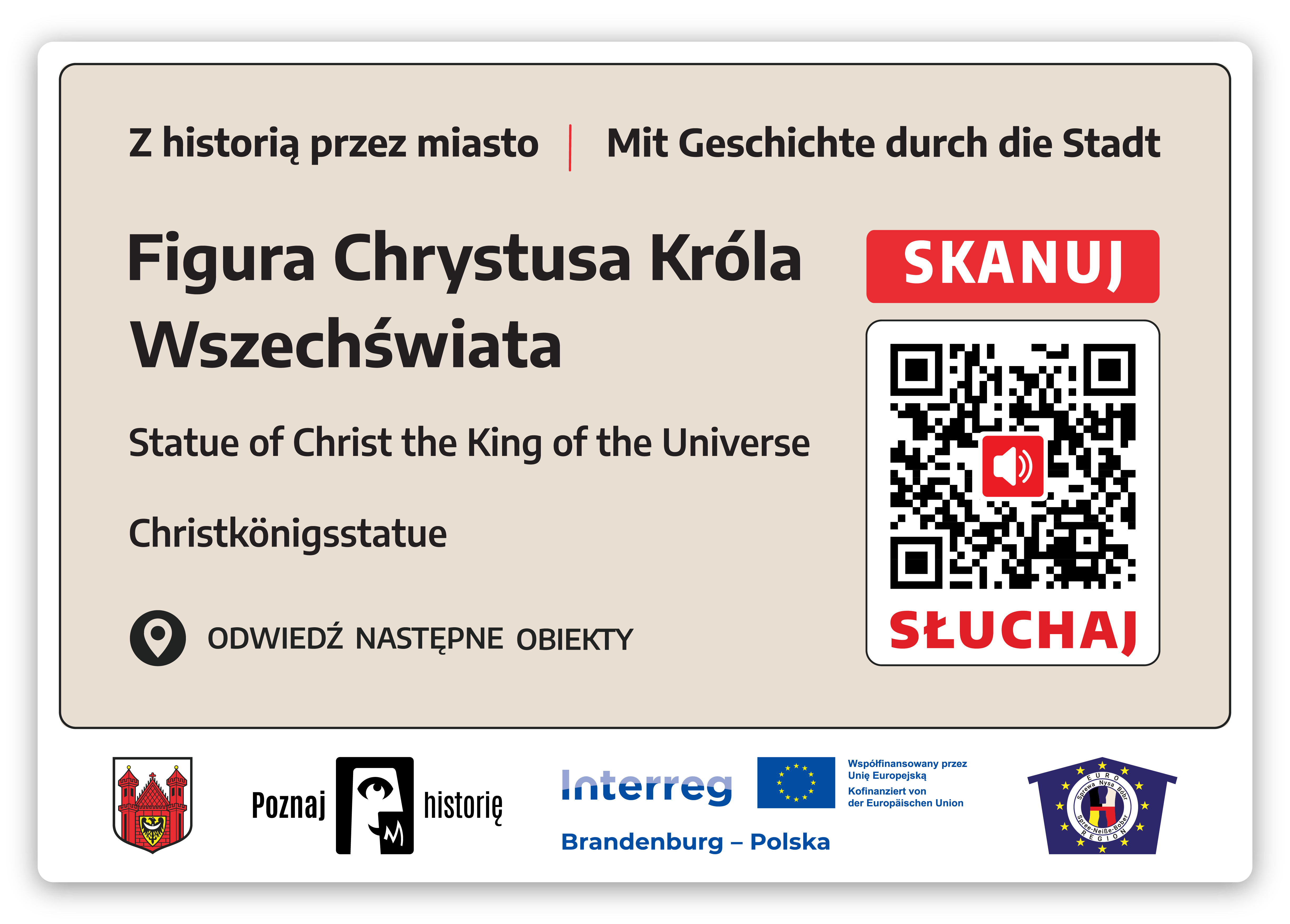 Tabliczka z QR kodem