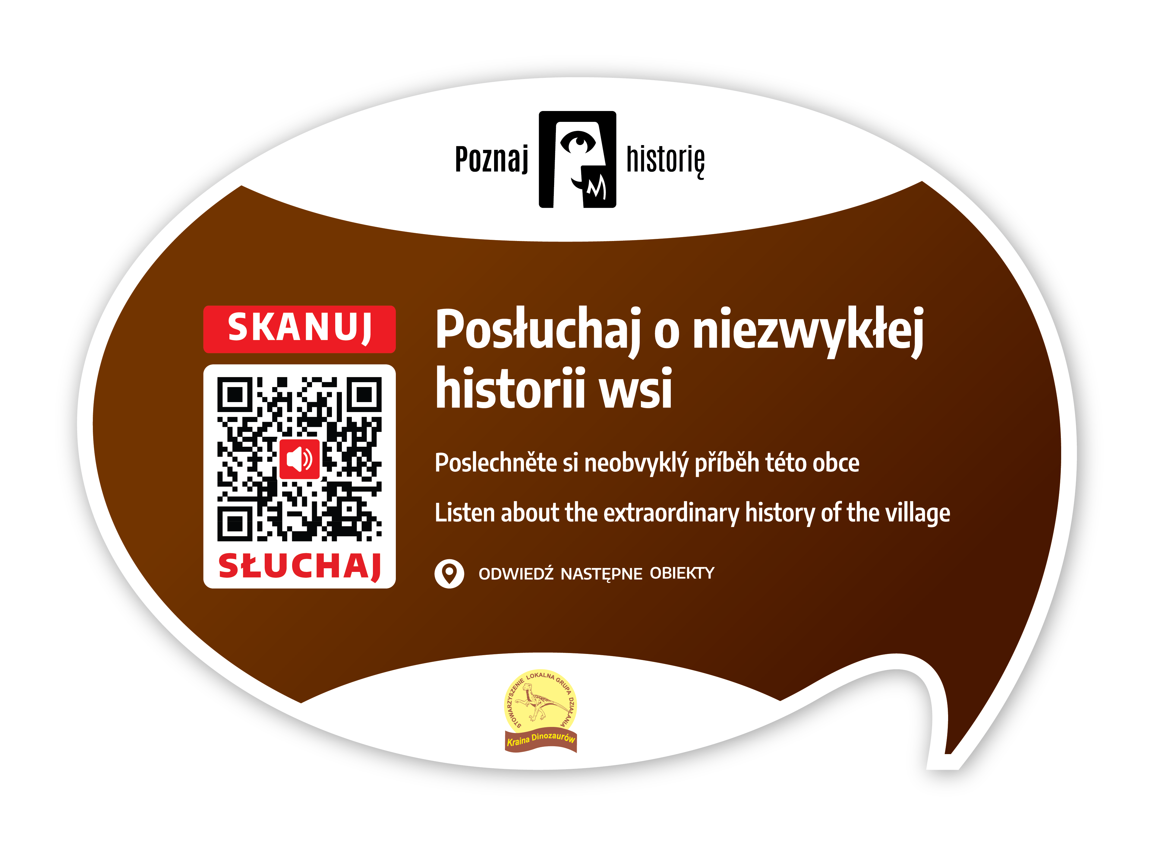 Tabliczka z QR kodem