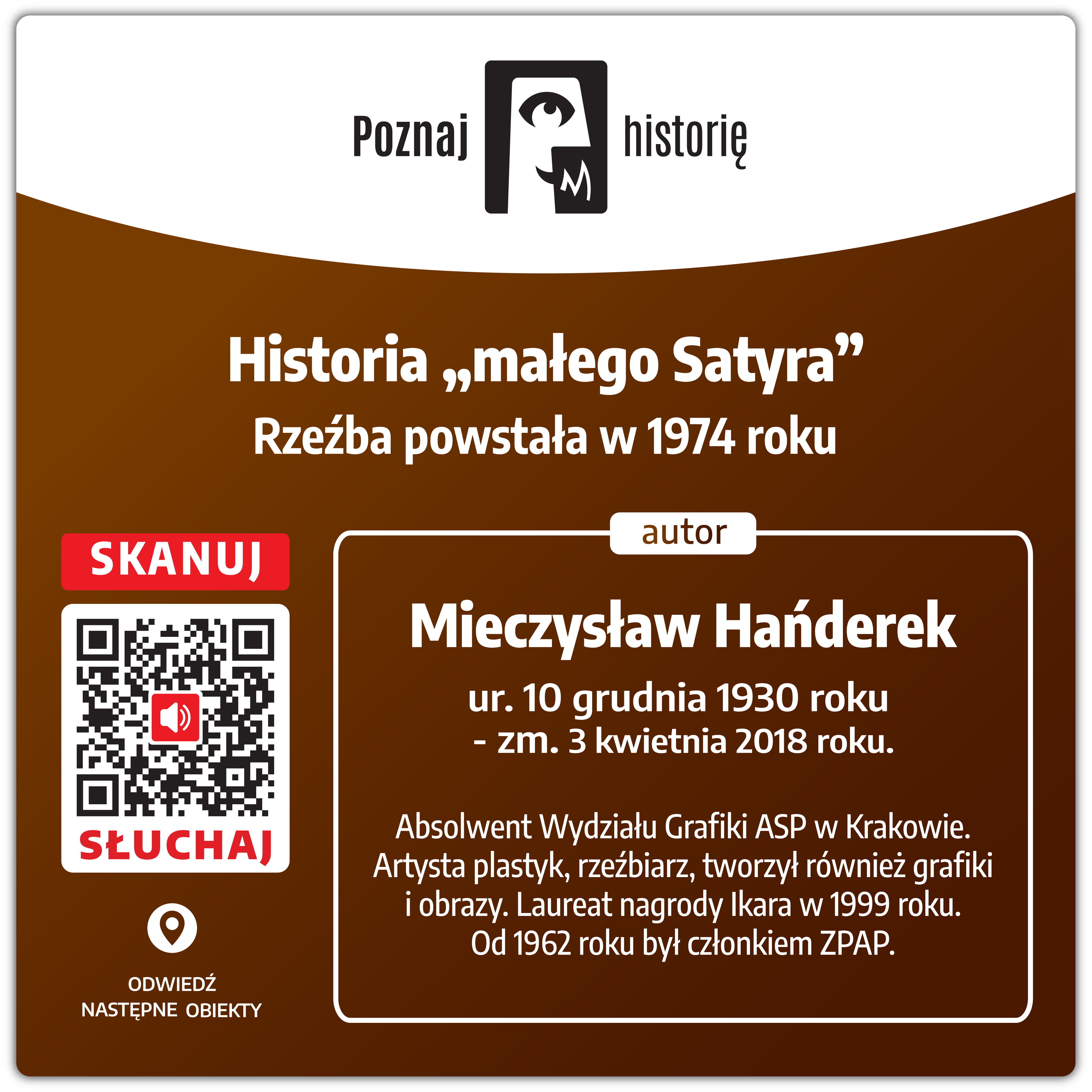 Tabliczka z QR kodem