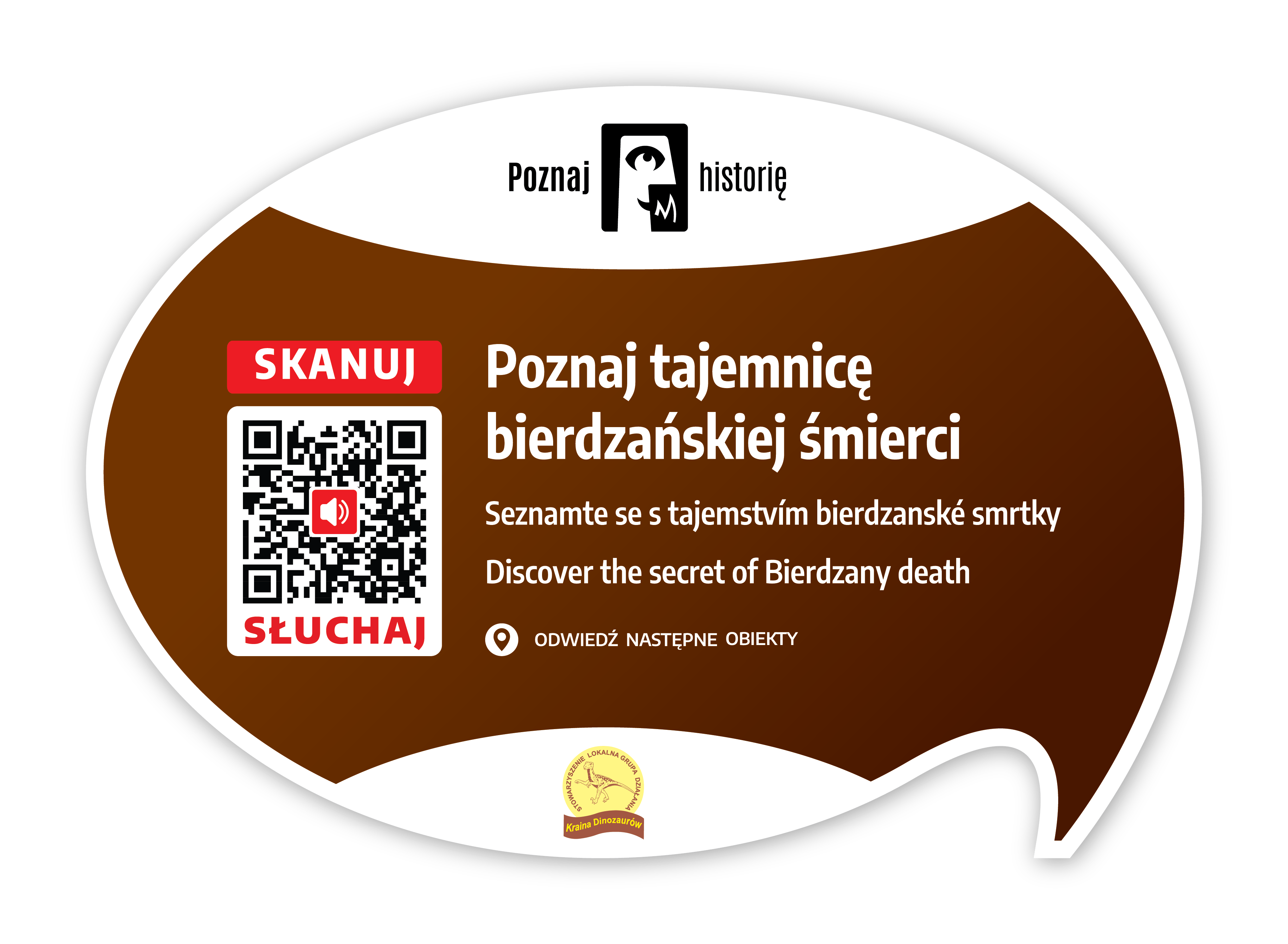 Tabliczka z QR kodem