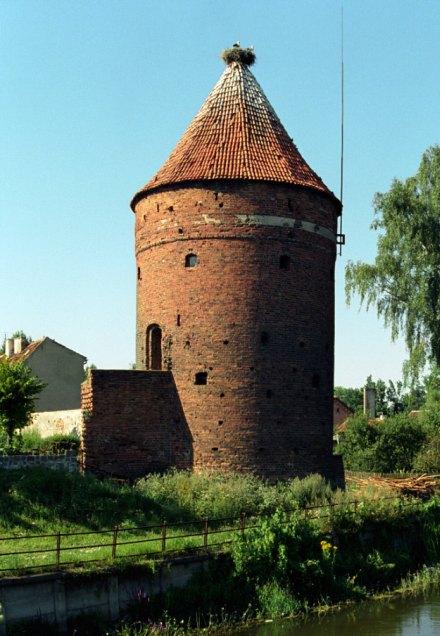 Dobre Miasto, Baszta Bociania