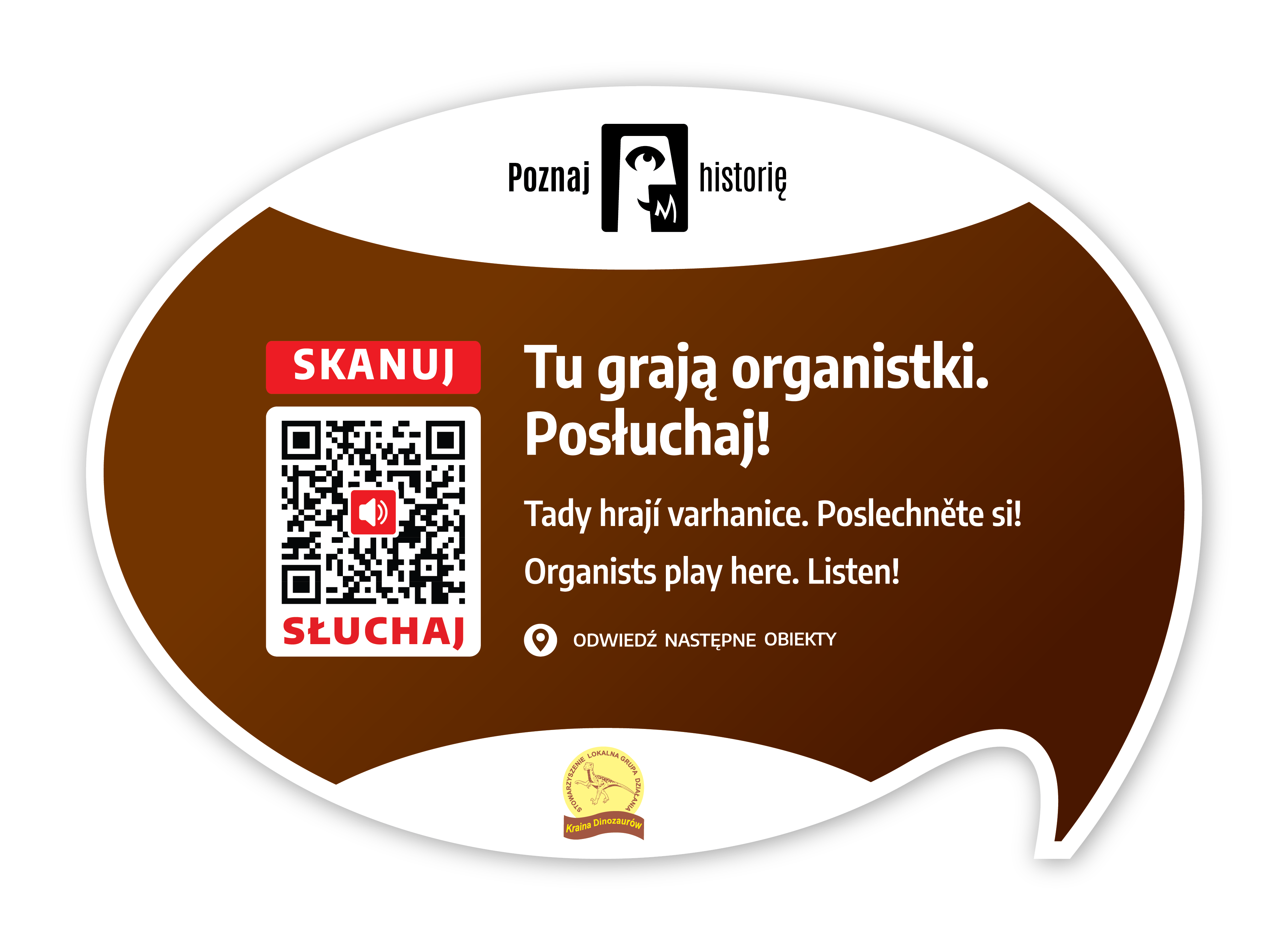 Tabliczka z QR kodem