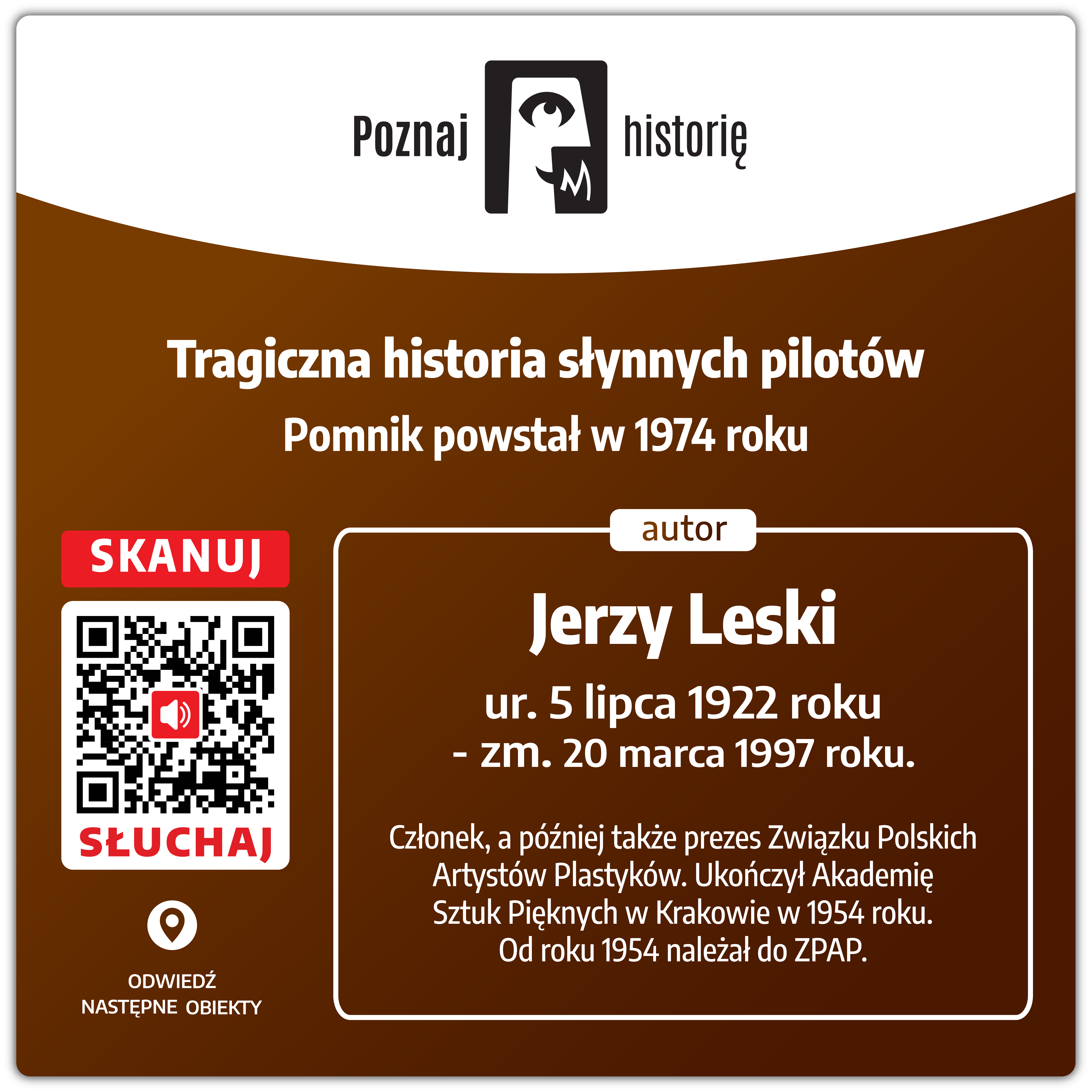 Tabliczka z QR kodem