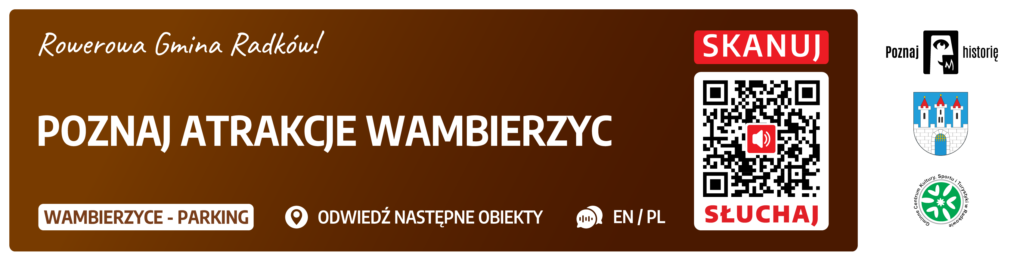 Tabliczka z QR kodem