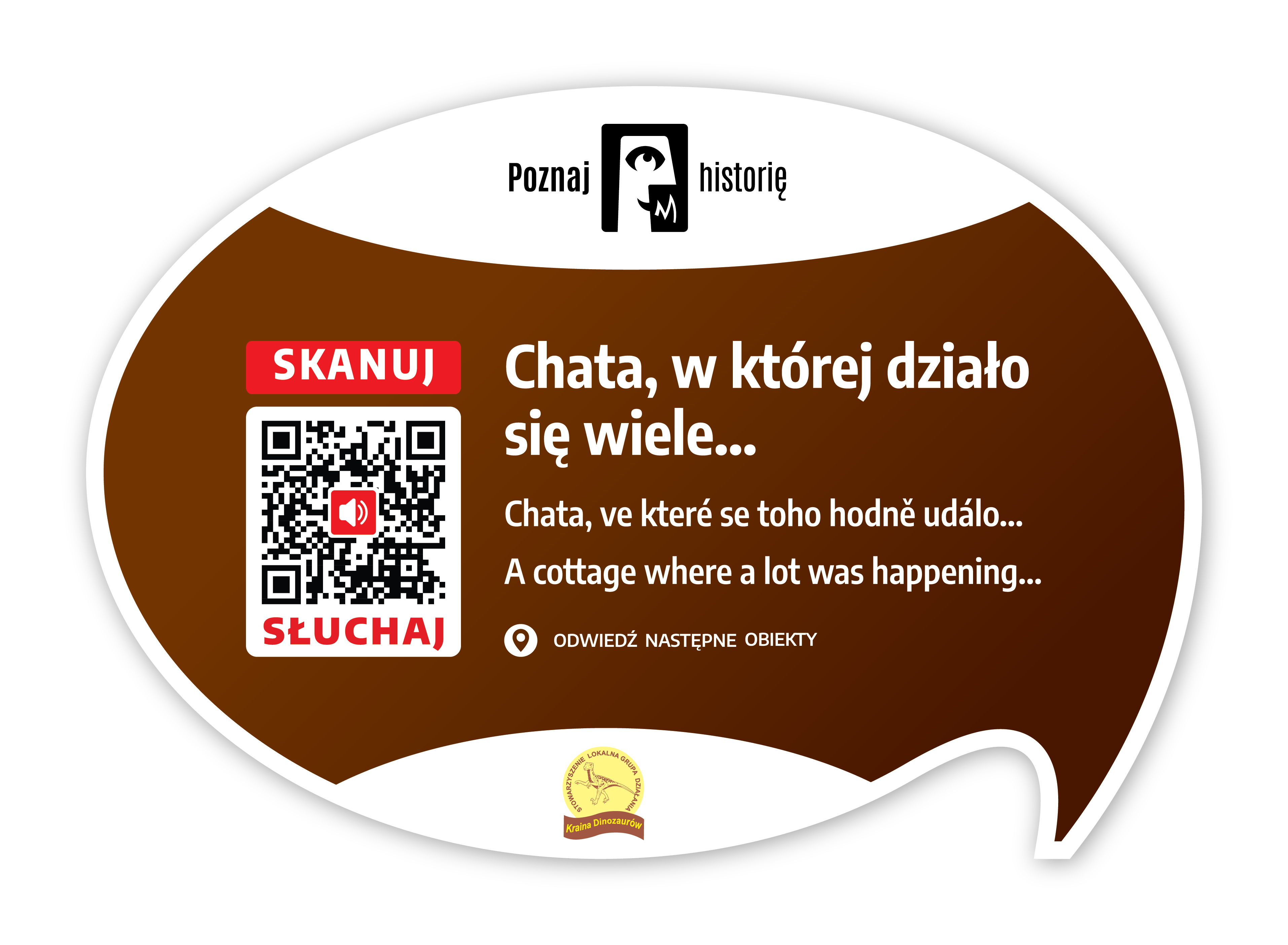 Tabliczka z QR kodem