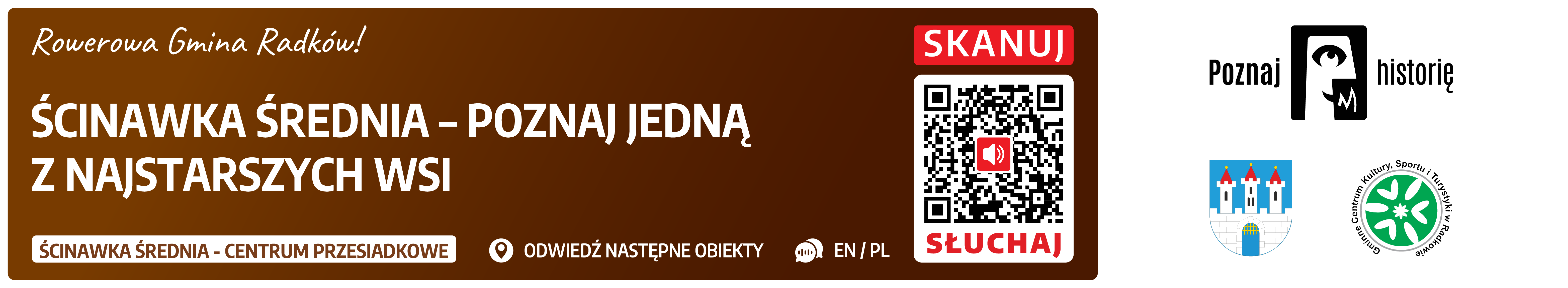Tabliczka z QR kodem