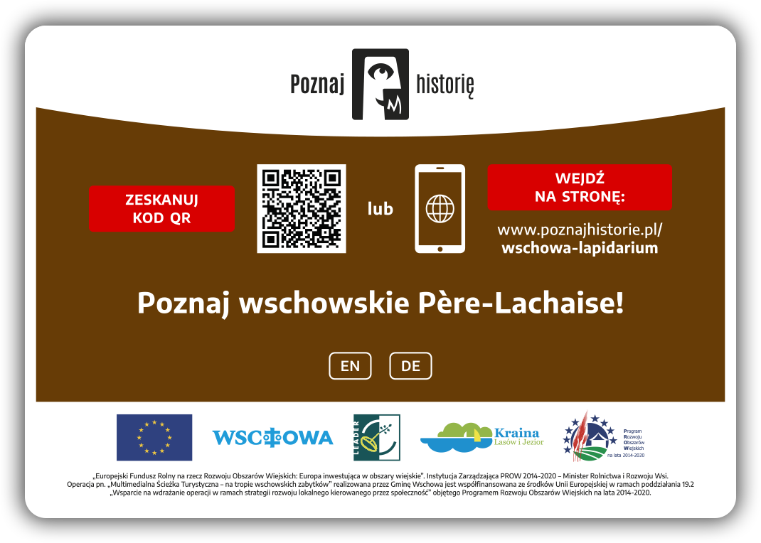 Tabliczka z QR kodem