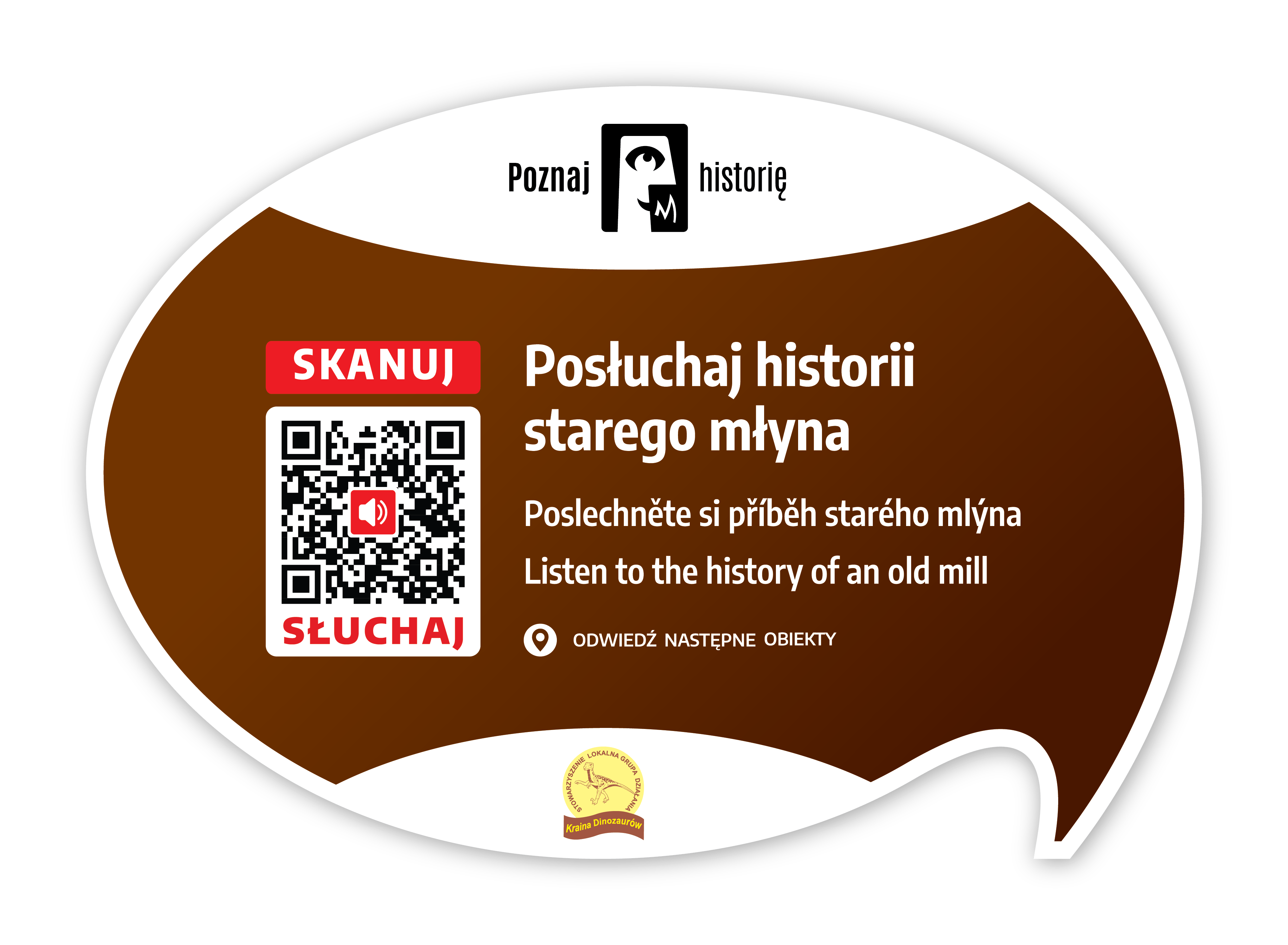 Tabliczka z QR kodem
