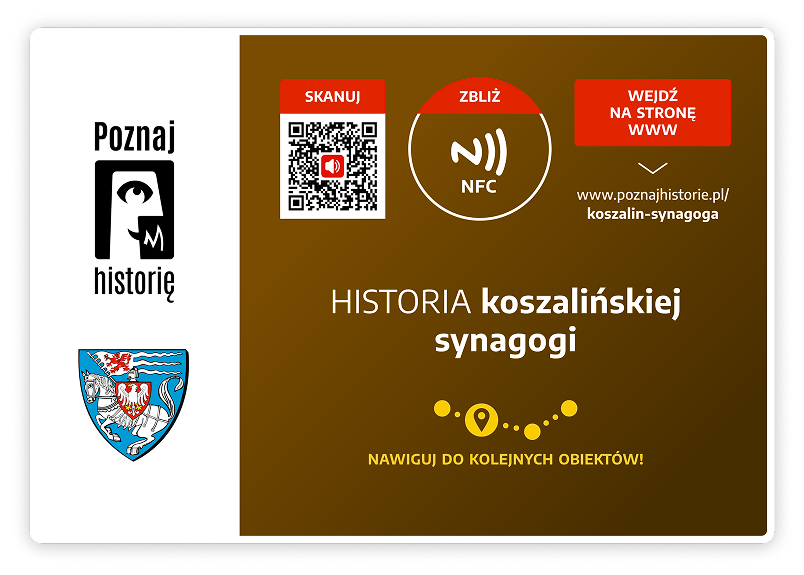 Tabliczka z QR kodem