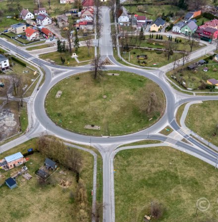 Roundabout in Pokój