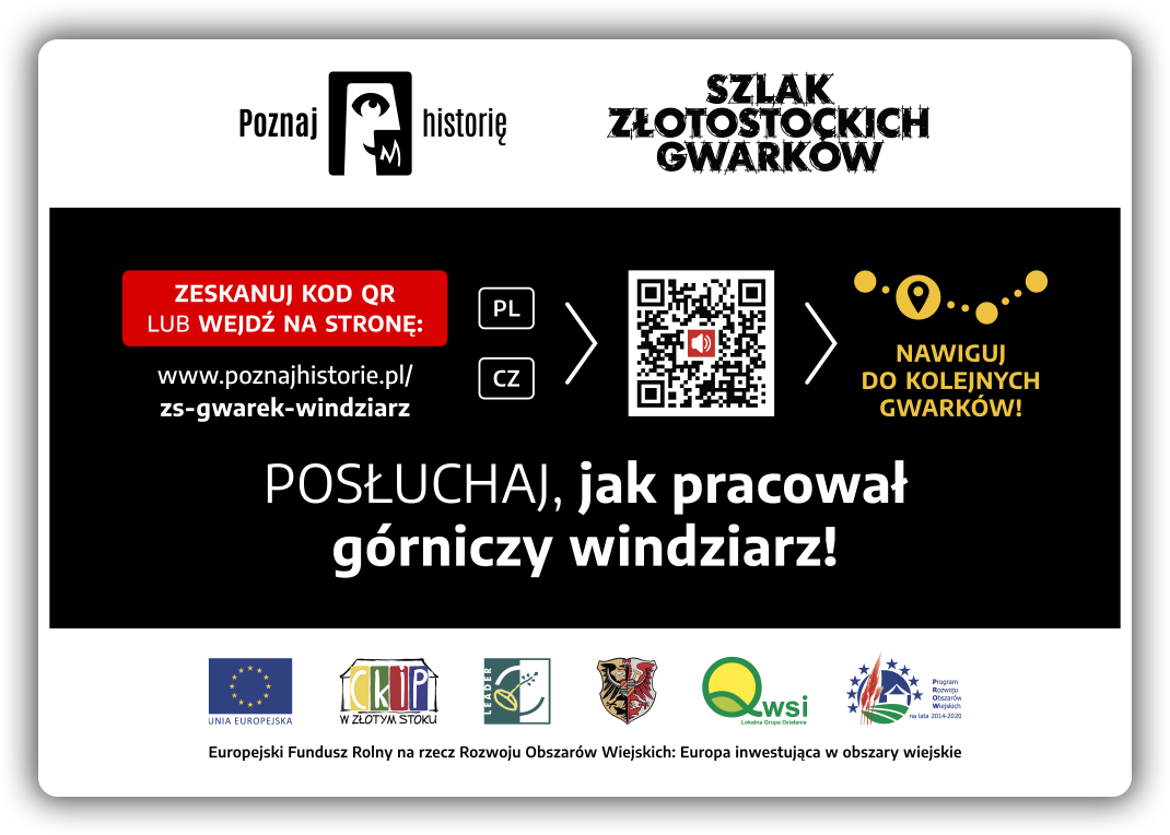 Tabliczka z QR kodem