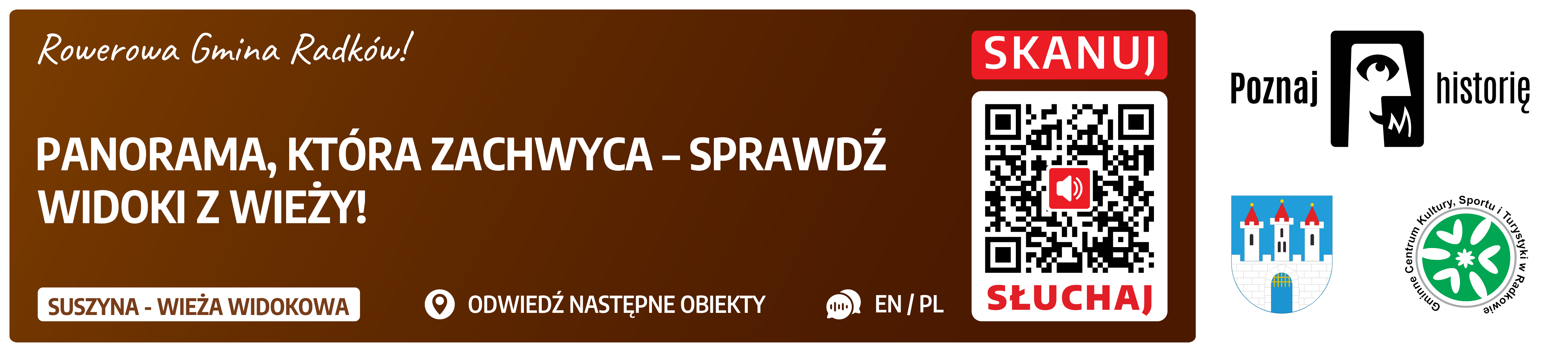 Tabliczka z QR kodem