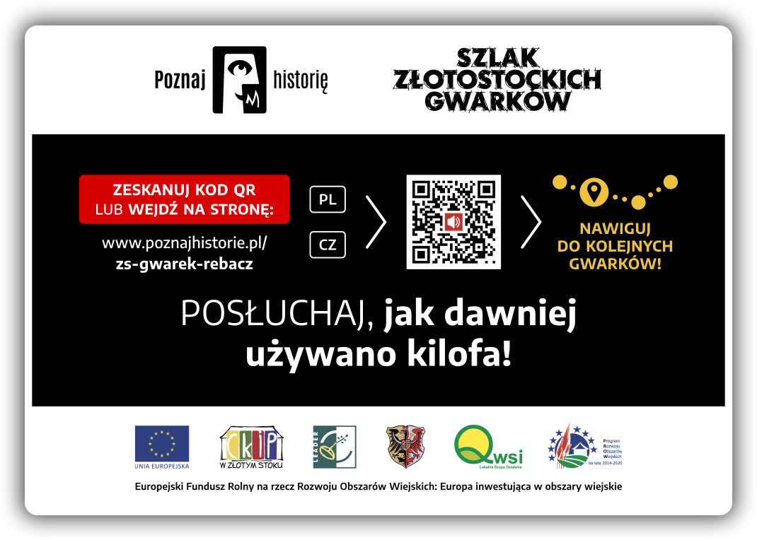 Tabliczka z QR kodem